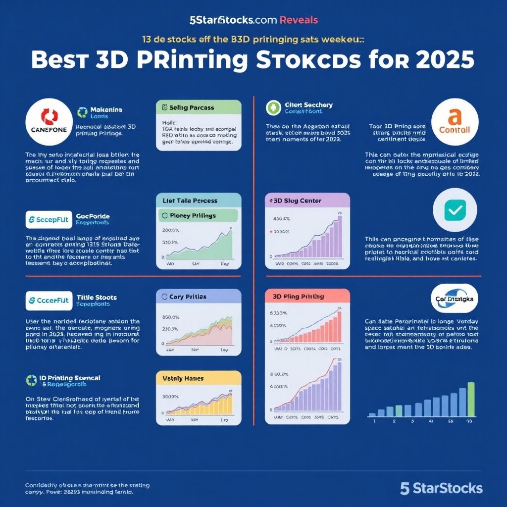 5starsstocks.com Reveals the Best 3D Printing Stocks for 2025